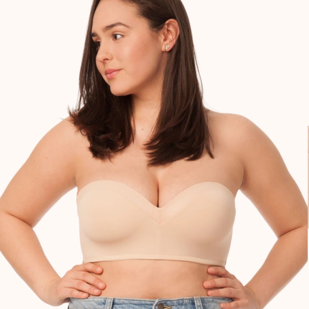 Lively No-wire Strapless Bra - 38C